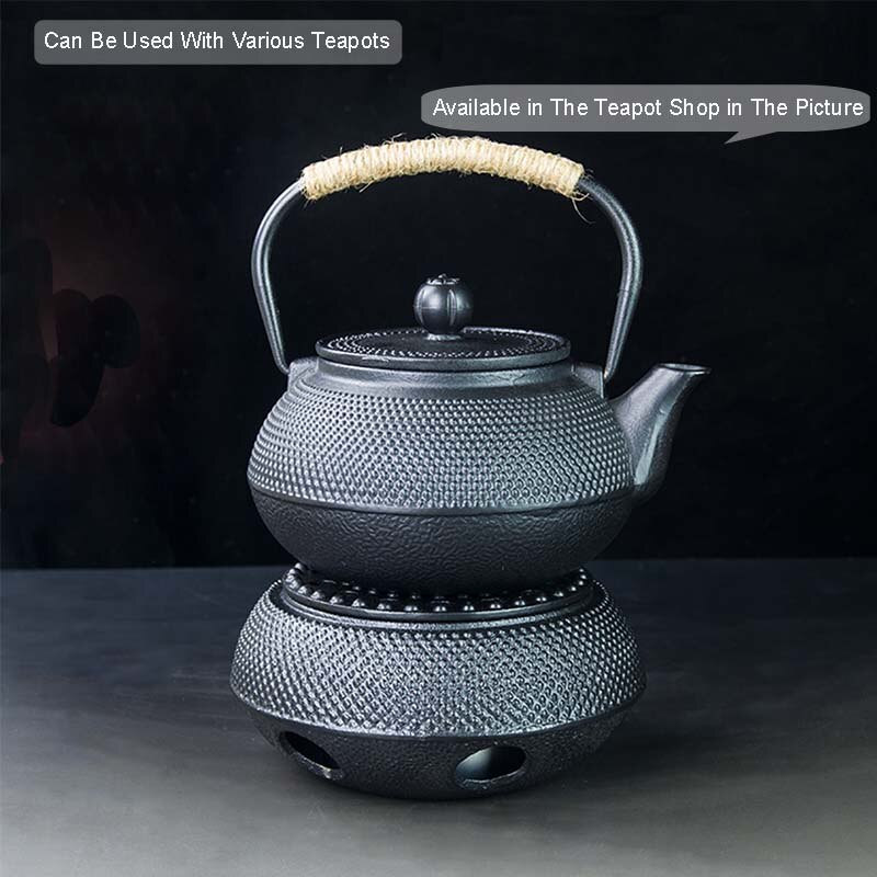 BORREY Čajnik od lijevanog željeza Držač držača Držač grijača kave i čaja Držač stalka za svijeće Baza za grijanje čaja Štednjak Dodaci za čaj