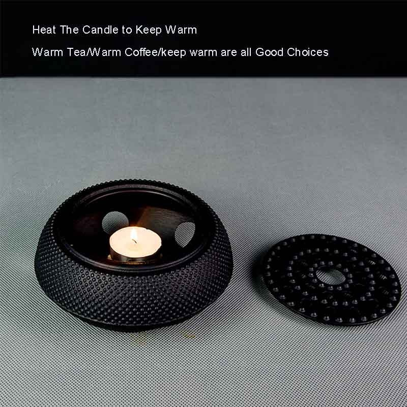 BORREY Čajnik od lijevanog željeza Držač držača Držač grijača kave i čaja Držač stalka za svijeće Baza za grijanje čaja Štednjak Dodaci za čaj