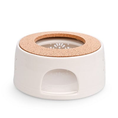 Основа за нагревател за керамичен чайник Основа за нагревател за чай Изолация за чай Кафе Затопляне на вода Свещ Нагревателна основа Държач Чай