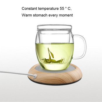 Protable USB Cup Warmer Heat Beverage Pog Mat Keep Drink Warm Heater Κούπες σουβέρ USB Coffee Tea Heater