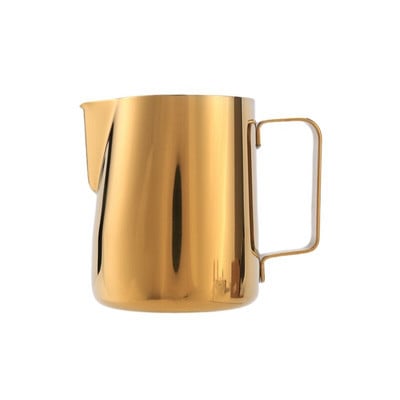 12 oz tejhabosító csészék, rozsdamentes acél kávés tejhabos kancsó, tökéletes eszpresszógépekhez, tejhabosítók