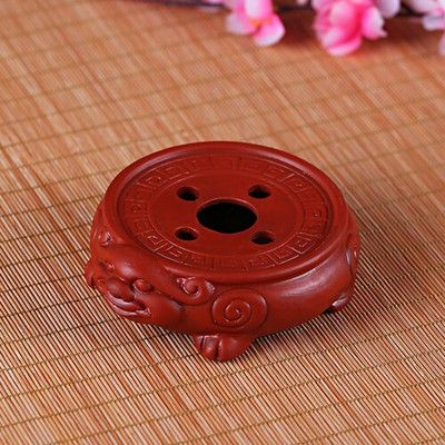 Комплект за чай Kung Fu Аксесоари за чайна церемония Подложка за саксия Zisha Pixiu Поставка за саксия Издръжлива топлоустойчива подложка за чайник Подложки за чайник