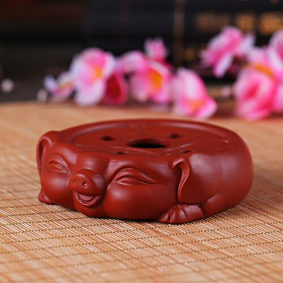 Комплект за чай Kung Fu Аксесоари за чайна церемония Подложка за саксия Zisha Pixiu Поставка за саксия Издръжлива топлоустойчива подложка за чайник Подложки за чайник