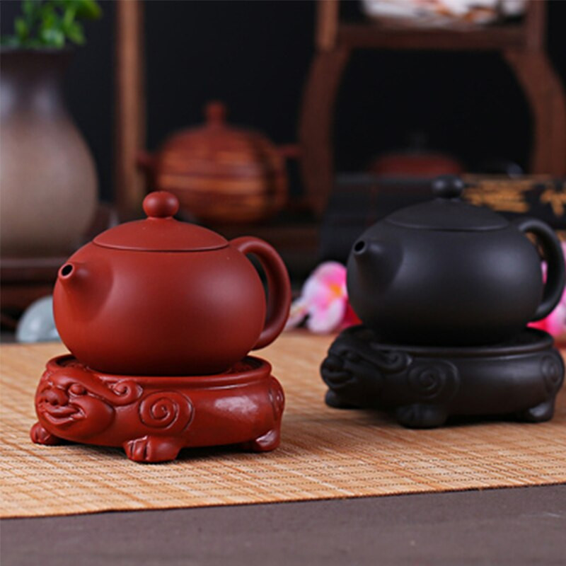 Комплект за чай Kung Fu Аксесоари за чайна церемония Подложка за саксия Zisha Pixiu Поставка за саксия Издръжлива топлоустойчива подложка за чайник Подложки за чайник