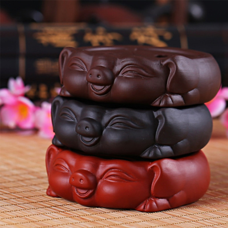 Комплект за чай Kung Fu Аксесоари за чайна церемония Подложка за саксия Zisha Pixiu Поставка за саксия Издръжлива топлоустойчива подложка за чайник Подложки за чайник