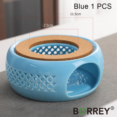 BORREY kávé vízmelegítő gyertya melegítő talp tartó teáskanna melegítő tartó talp tea japán melegítő szigetelő talp 1 db