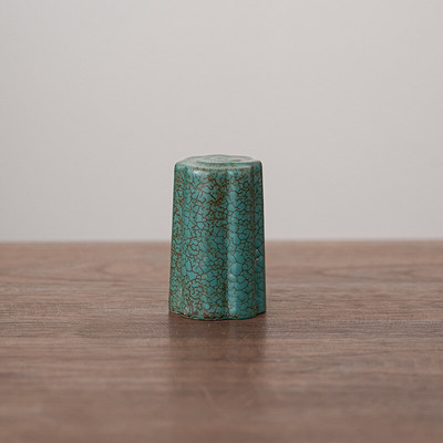 Keraminis juodas keramikinis dangtelis Purpurinis molio puodo dangtelio laikiklis Kung Fu arbatos indai Tureeno dekoravimo arbatinuko dangtelis atrama maža lentyna