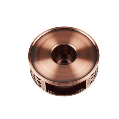 Žvakių arbatinuko šildytuvas nerūdijančio plieno buitinis arbatos stovas žvakių pagrindas tuščiaviduris šildytuvo stovas arbatinuko puodeliams pieno šildytuvas 1 vnt.