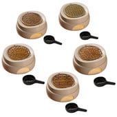 Подгревател за печка за чай и нагревател за чайник с кръгла поставка за свещи за чай