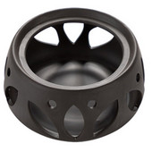 Керамична основа за нагряване на свещи, изолация Основа за чаена церемония По-топъл чайник Държач за тенджера за вино Ароматерапевтична пещ Стил