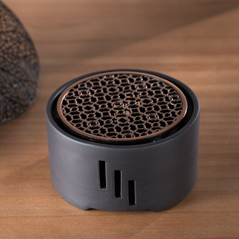 Suport de lumânări din ceramică 1PC Încălzitor de ceai Arată de ceai Încălzitor de lapte Suport de lumânări cu covoraș fără lumânare pentru cafenea acasă