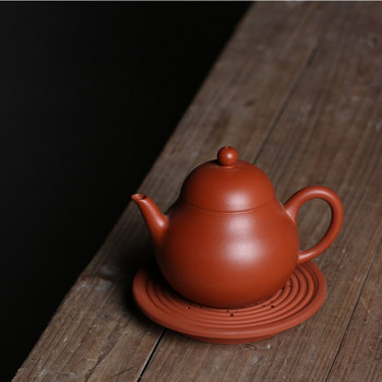 Βάση τσαγιέρα Zhu Ni Teapot Trivets πιατάκι για τσαγιέρα Κέρμα Κουνγκ Φου Τελετή τσαγιού Κινεζικοί δίσκοι τσαγιού Chaozhou Στρογγυλή βάση