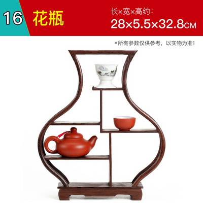 Mažas medžio masyvo, paprastas arbatos puodo laikiklis, senovinės ir įdomios lentynos vištienos sparneliai mediniai kiniško stiliaus arbatos puodo padėklas