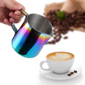 Vrč za kavu 350 ML Vrč za pjenjenje mlijeka od nehrđajućeg čelika, šalice Vrč za kavu, obrtnički vrč za pjenjenje