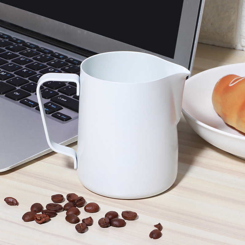 Vrč za kavu 350 ML Vrč za pjenjenje mlijeka od nehrđajućeg čelika, šalice Vrč za kavu, obrtnički vrč za pjenjenje