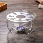 Kézzel készített hőálló üveg teáskanna melegítő tartó melegítő talp teamelegítő teáskanna tartozék tartó