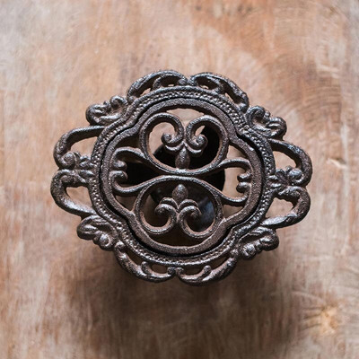 Vintage ketaus šilta arbatos viryklė Žvakių laikiklis Kava Pienas Vynas Šildymas Šiltesnis Pagrindas Arbatinukas Trivets Creative Candle Šiltas Pagrindas