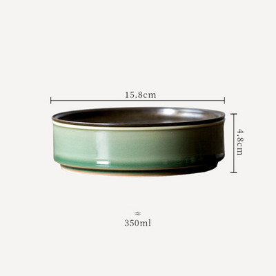 Yue Kiln Celadon edénycsapágy háztartási száraz teatálca Kézzel készített kerámia Kung Fu teáskészlet edénytartó Réz Gaiwan teáskannatartó tálca