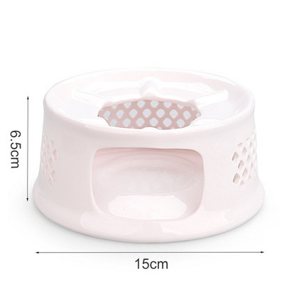 Mini hordozható teáskanna tartó kerámia teáskanna melegítő szigetelő talp kávé tea melegítő gyertyatartó tea kiegészítők