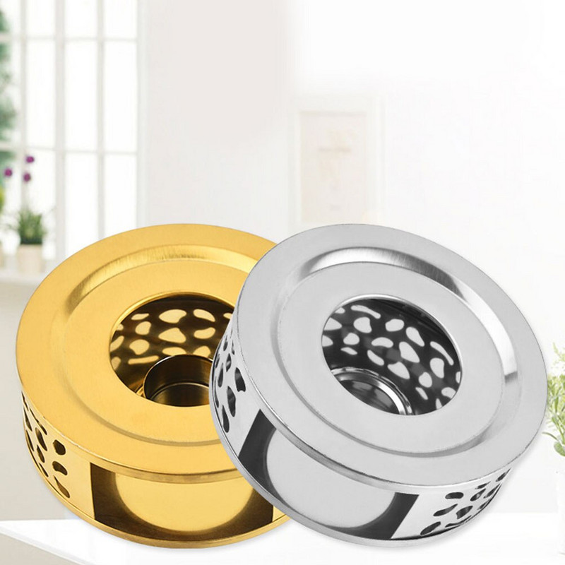 Šiltesnis arbatinukas šildytuvas Arbatos žvakė Kavos pagrindo laikiklis Puodų šildytuvai Arbatinės viryklės Puodai Namas Metalinis Nešiojamas sviestas Belaidis