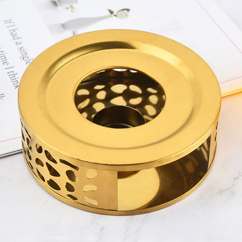 Šiltesnis arbatinukas šildytuvas Arbatos žvakė Kavos pagrindo laikiklis Puodų šildytuvai Arbatinės viryklės Puodai Namas Metalinis Nešiojamas sviestas Belaidis