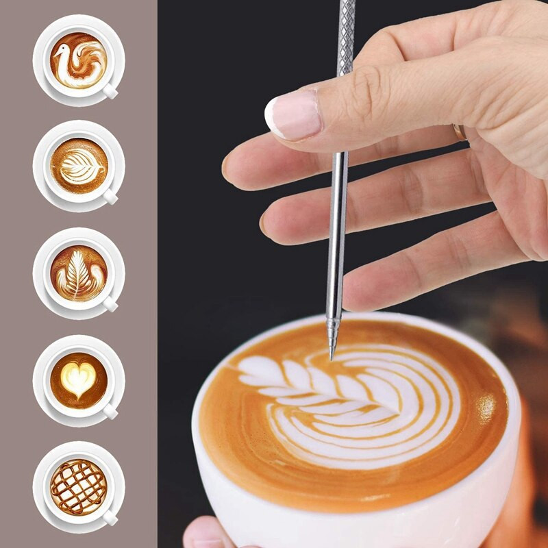 Tejhabosító kancsó, rozsdamentes acél tejes kávéhabosító kancsó 900 ml (32 Oz) cappuccino eszpresszó készítéséhez (fekete)