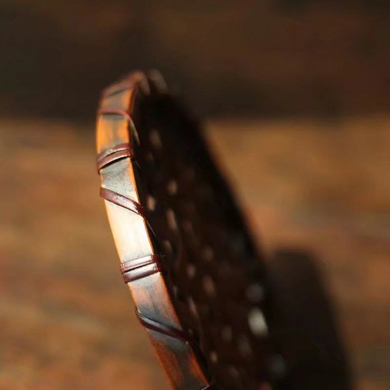 Ručno izrađena podloga za šalice od japanskog bambusa Kineski stil Podloga za čaj Držač za šalice Pleteni ležaj za lonce Podloga za lonce Toplinska izolacija pribor za set za čaj