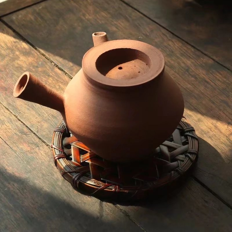 Ručno izrađena podloga za šalice od japanskog bambusa Kineski stil Podloga za čaj Držač za šalice Pleteni ležaj za lonce Podloga za lonce Toplinska izolacija pribor za set za čaj