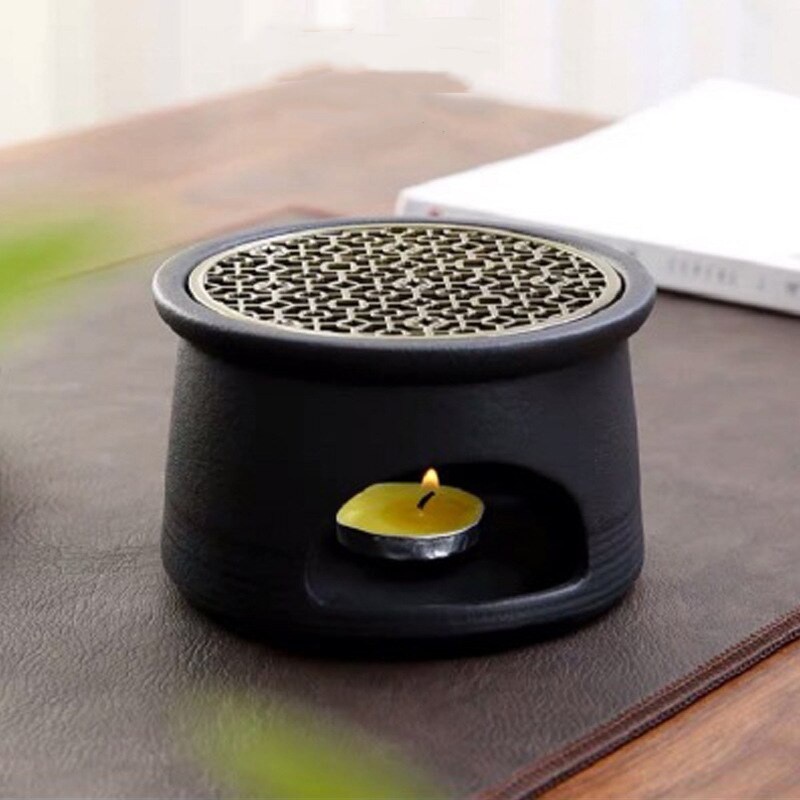 Keramičko posuđe Toplo kuhalo za čaj Keramički retro grijač čaja u japanskom stilu Čajnik Keramički Kungfu set za čaj Prilagodba tople baze za čaj