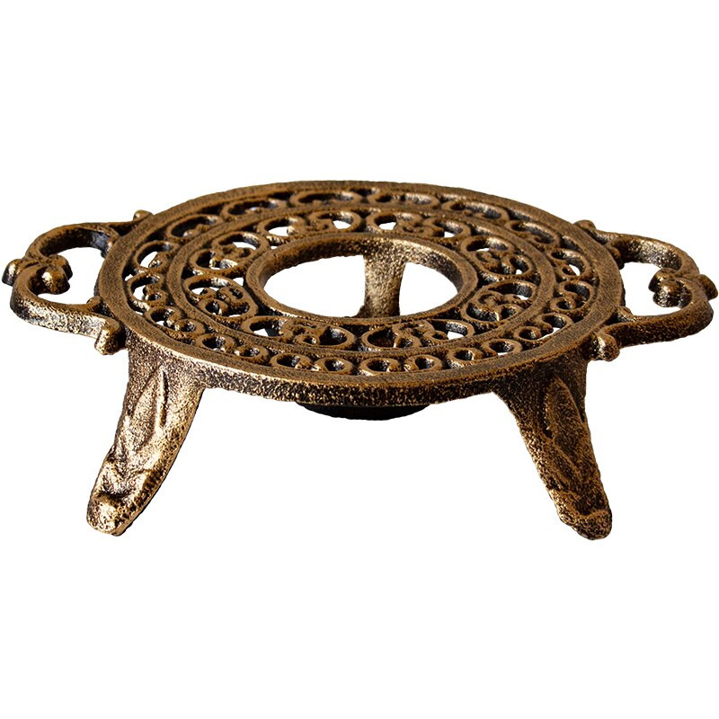 Senovinė japoniška ketaus žvakė, šilta arbatos viryklė Kavos pieno vyno šildymas šildomo pagrindo arbatinukas Trivets Kūrybinė žvakių laikiklio dovana