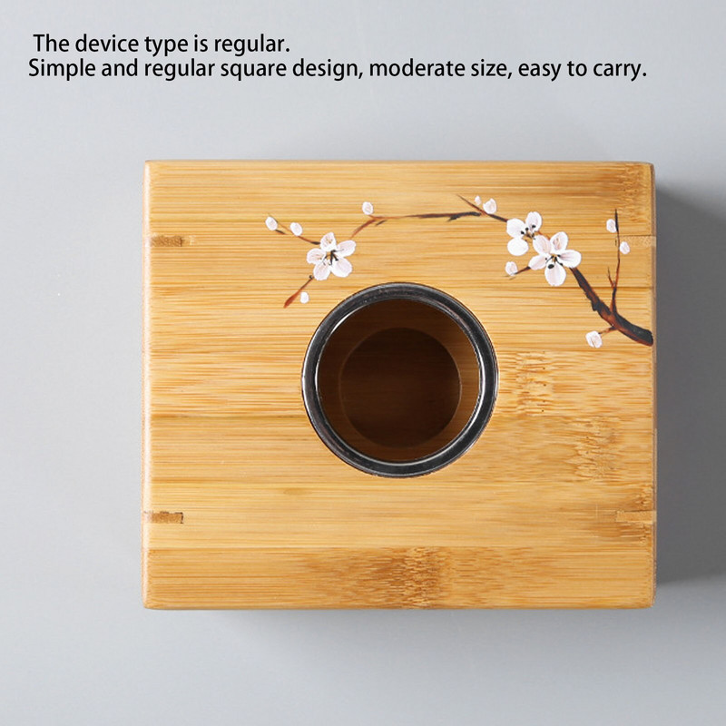 Japanski stil Grijač za čaj od bambusa Držač za grijanje svijeće Termostat Izolacija Baza za temperaturu vina Grijač čajnika Štednjak