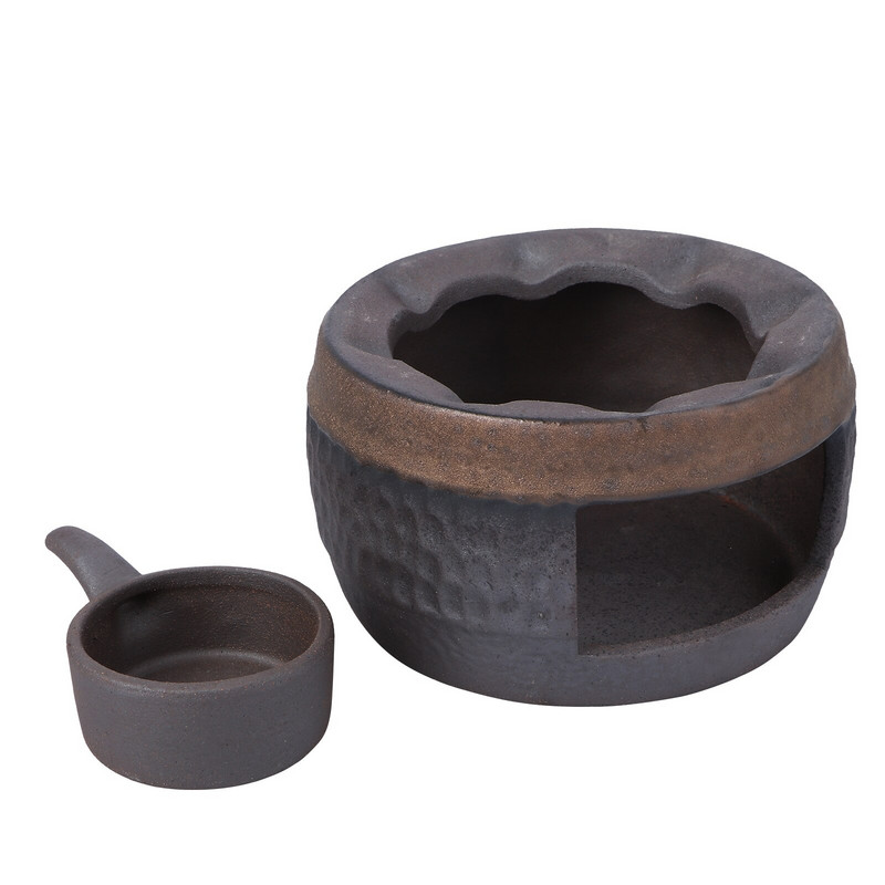 Šiltesnis arbatinukas arbatos šildytuvas Keraminis degiklis puodo viryklės laikiklis aliejui stovas vaško stiklinė Essential arbatžolės aromato kavos pagrindo kaitinimo lydalas