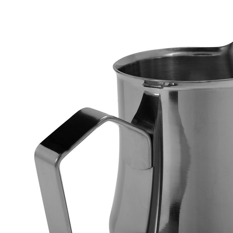 Rozsdamentes acél 550 ml-es tejhabosító kancsó Eszpresszó kávés tejes bögrék Garland Cup Latte Art kávés eszköz