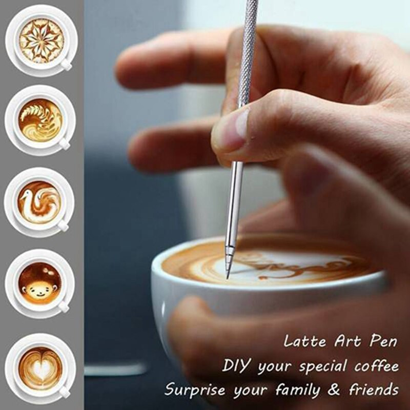 Tejpezsgőkanna belső méréssel 12Oz, gőzkanna kávé cappuccino Latte Art eszpresszógépekhez