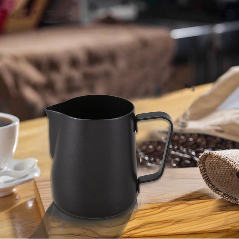 350 ml-es tapadásmentes rozsdamentes acél kancsó tejhabosító kancsó eszpresszó kávékancsó Barista kézműves kávé tejeskancsó kancsó