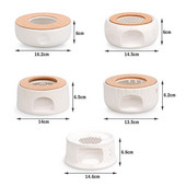 1 buc Suport pentru încălzit ceainic, bază pentru încălzitor de ceai, bază de izolare, ceai, cafea, încălzitor de apă, lumânare, suport de bază pentru încălzire, veselă pentru ceai