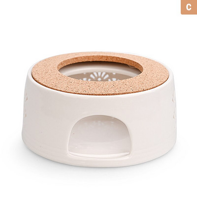 1 buc Suport pentru încălzit ceainic, bază pentru încălzitor de ceai, bază de izolare, ceai, cafea, încălzitor de apă, lumânare, suport de bază pentru încălzire, veselă pentru ceai