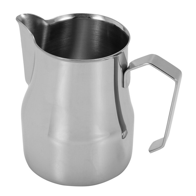 Rozsdamentes acél 550 ml-es tejhabosító kancsó Eszpresszó kávés tejes bögrék Garland Cup Latte Art kávés eszköz