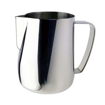 Καινούργια κανάτα γάλακτος 350 ml από ανοξείδωτο ατσάλι Αφρώδη στάμνα Pull Flower Cup Coffee Milk Frother Latte Art Milk Foam Tool Coffeeware