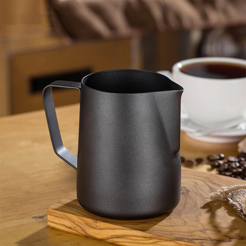 350 ml-es tapadásmentes rozsdamentes acél kancsó tejhabosító kancsó eszpresszó kávékancsó Barista kézműves kávé tejeskancsó kancsó