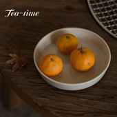 Japán stílusú növényi hamutartó edénytartó edénytálca Tea Gyümölcs Snack növény Retro Kung Fu teáskészlet teásszertartás kiegészítők Tea csészealj