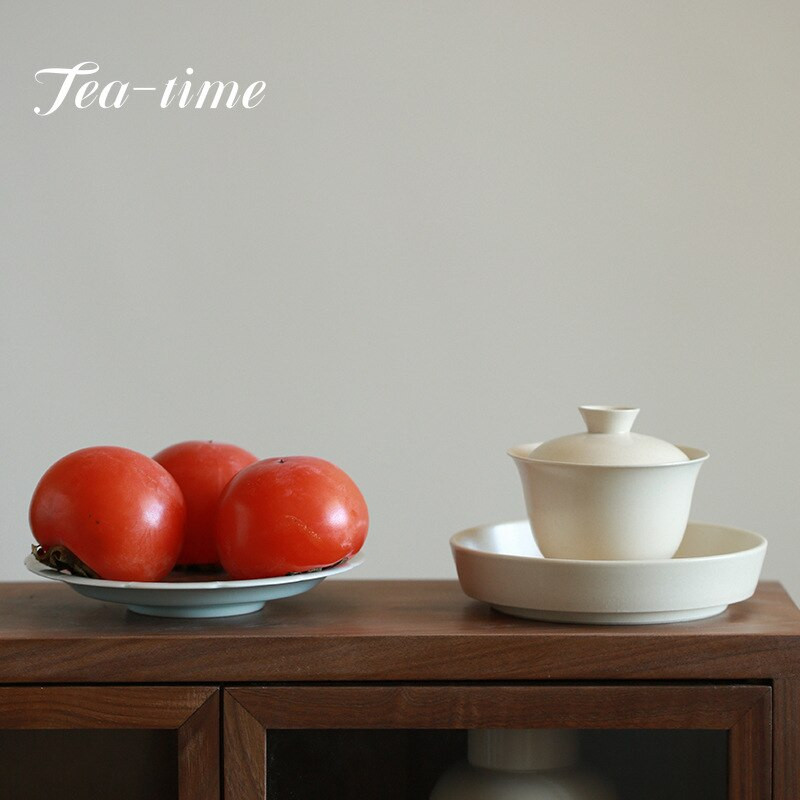 Japán stílusú növényi hamutartó edénytartó edénytálca Tea Gyümölcs Snack növény Retro Kung Fu teáskészlet teásszertartás kiegészítők Tea csészealj