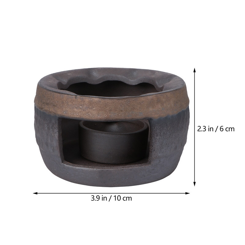 Šiltesnis arbatinukas arbatos šildytuvas Keraminis degiklis puodo viryklės laikiklis aliejui stovas vaško stiklinė Essential arbatžolės aromatinis kavos pagrindo kaitinimo tirpalas