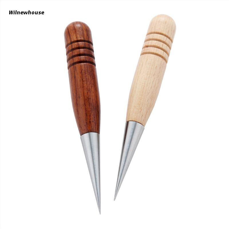 F63A Aparat za izrezbarenu štapnu iglu od nehrđajućeg čelika s drvenom iglom za izvlačenje kave za vaš kućni ured ili putovanja