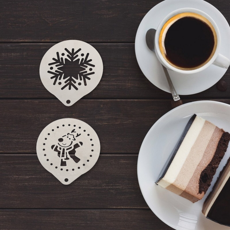 10 komada Božićnih šablona Predlošci za višekratnu upotrebu Predložak za crtanje i slikanje Božićne šablone za čestitke Albumi spomenari