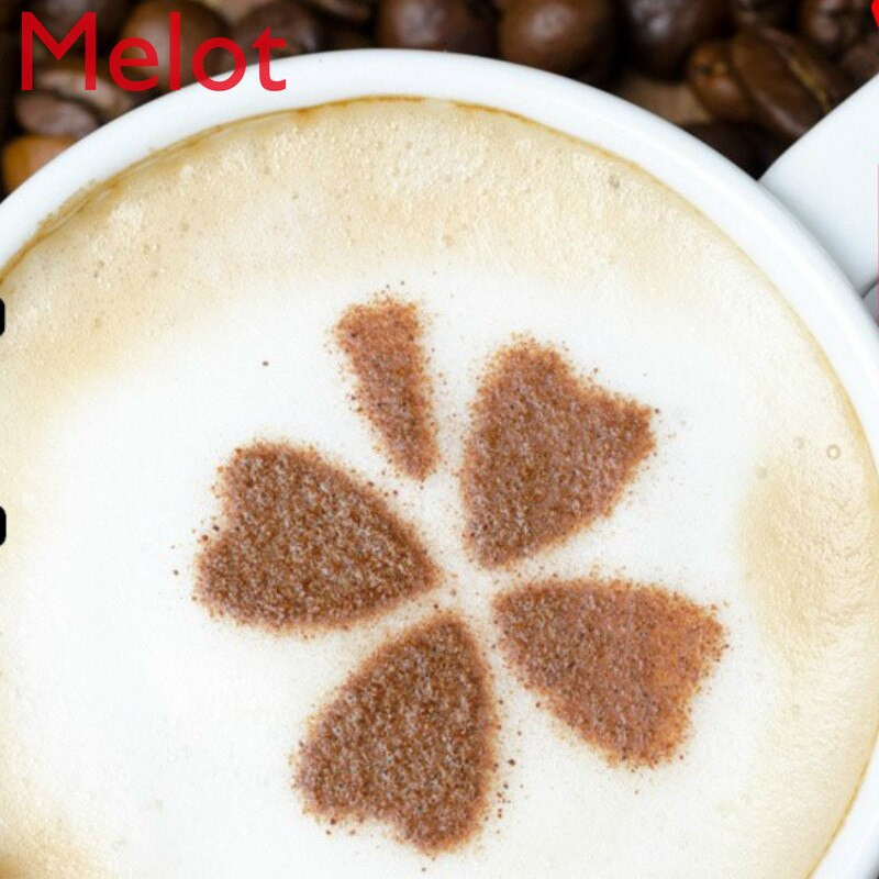 Continental Coffee Latte Art Penész Tej Tea Minta Kávé Latte Art Torta Díszítő Minta Testreszabás Kávétartozékok