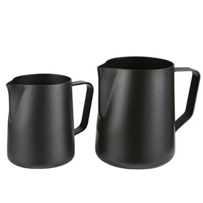 350/600 ml konyhai rozsdamentes acél tejhabos kancsó Espresso kávékancsó Barista Craft Coffee Latte tejhabos kancsó