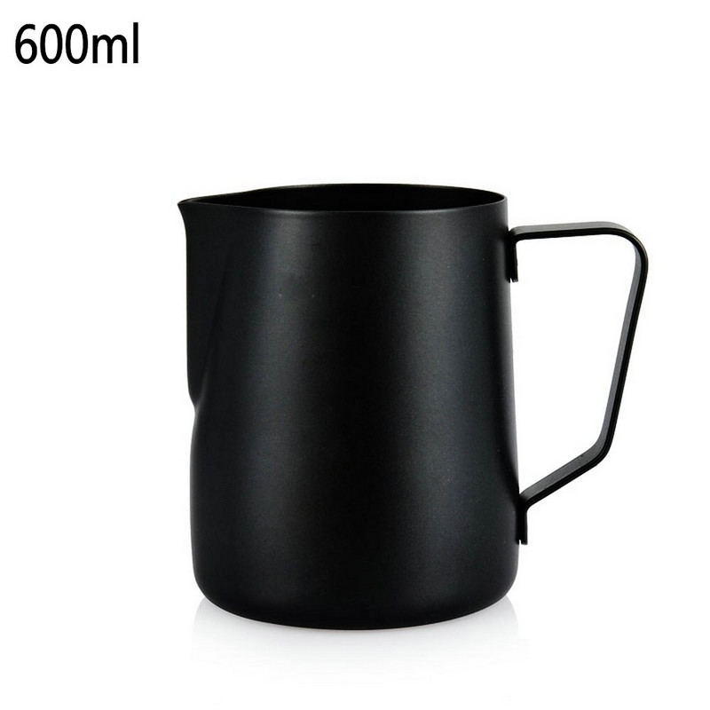 350/600 ml konyhai rozsdamentes acél tejhabos kancsó Espresso kávékancsó Barista Craft Coffee Latte tejhabos kancsó