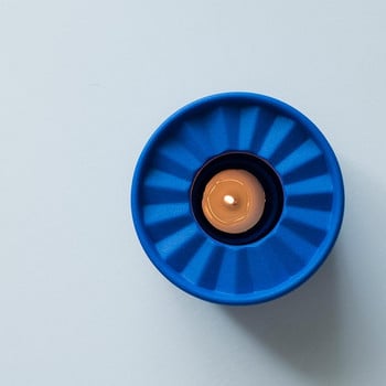 Creative Blue Ceramic Teapot Trivets Θήκη κεριών Θερμότερη βάση τσαγιέρα Kung Fu Αξεσουάρ Σετ τσαγιού Κουζίνα τσαγιού Βάση θέρμανσης κεριών