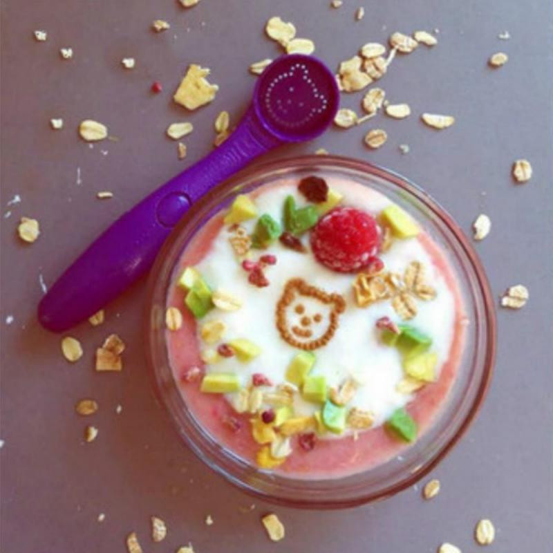 Žlica za začine Električne šablone za kavu 16 uzoraka Dekoracija za kavu Prijenosni kolači od kave Žlice za žlice za hranu Dropshipping za kuhinju